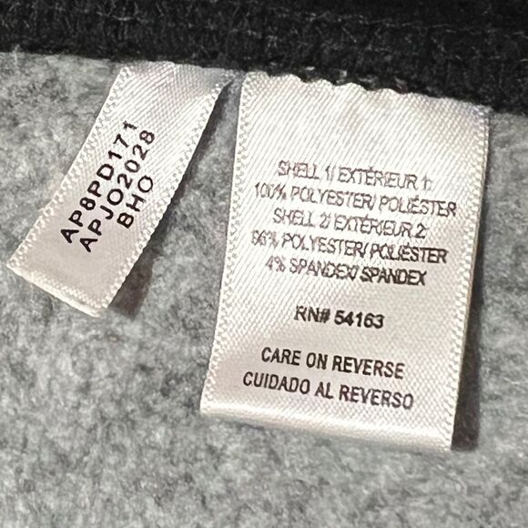 Marc New York Andrew Marc Sweater Jacket in Black White Herringbone XL EUC - Picture 9 of 10